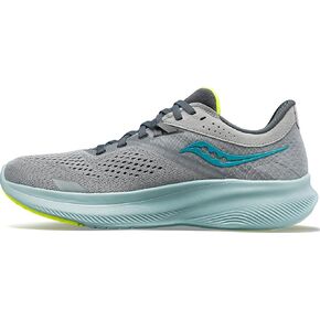 Saucony womens Ride 16 Sneaker, Fossil/Palm, 12.5 US