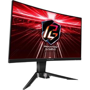 ASRock Curved Phantom Gaming Monitor 34" WQHD 3440 x 1440 (2K) 165 Hz (144Hz and Higher) Wi-Fi Antenna FreeSync Premium (AMD Adaptive Sync) Built-in Speakers HDMI DisplayPort