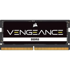 CORSAIR Vengeance SODIMM DDR5 RAM 16GB (1x16GB) 5600MHz CL48 Intel XMP iCUE Compatible Computer Memory - Black (CMSX16GX5M1A5600C48)