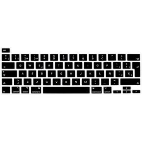 HRH English Black Silicone EU Keyboard Cover Skin for MacBook Pro 13.3 16 in Kuwait