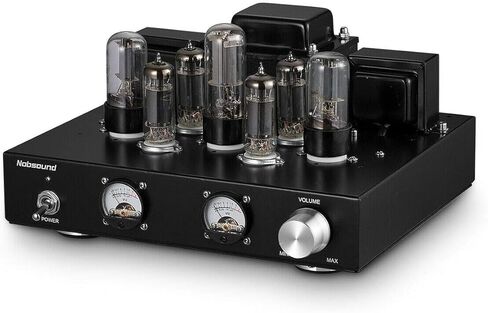 Nobsound 6P1 6.8W x 2 مضخم طاقة أنبوبي مفرغ؛ مضخم صوت ستيريو من الفئة A مصنوع يدويًا in Kuwait