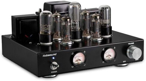 Nobsound 6P1 6.8W x 2 مضخم طاقة أنبوبي مفرغ؛ مضخم صوت ستيريو من الفئة A مصنوع يدويًا in Kuwait
