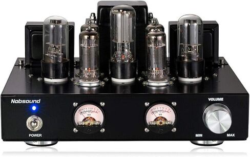 Nobsound 6P1 6.8W x 2 مضخم طاقة أنبوبي مفرغ؛ مضخم صوت ستيريو من الفئة A مصنوع يدويًا in Kuwait