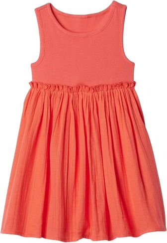 GAP Baby Girls' Knit to Woven Gauze Dress in Saudi Arabia
