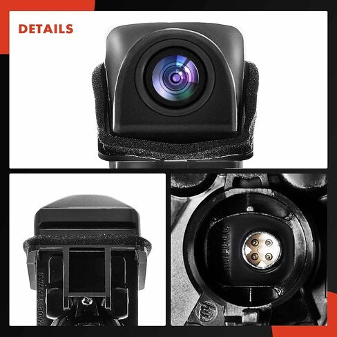 A-Premium Park Assist Camera Rear View Backup Reverse Camera Compatible with Select BMW Models - 320i, 328d xDrive, 330i GT xDrive, X5, 528i, 535d, X3, 435i, 440i, X1, 750Li, 228i, X6, ActiveHybrid 3 in Saudi Arabia