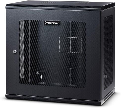 CyberPower Carbon CR6U61003 6U Wall Mount Enclosure, Black in Saudi Arabia