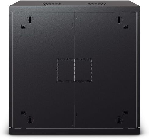 CyberPower Carbon CR6U61003 6U Wall Mount Enclosure, Black in Saudi Arabia