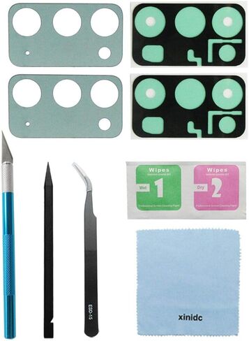 2pcs OEM Original Rear Back Camera Glass Lens Replacement for Samsung Galaxy Note 20 5G(All Carriers) with Repair Tools Kit Set(Mystic Green) in Kuwait