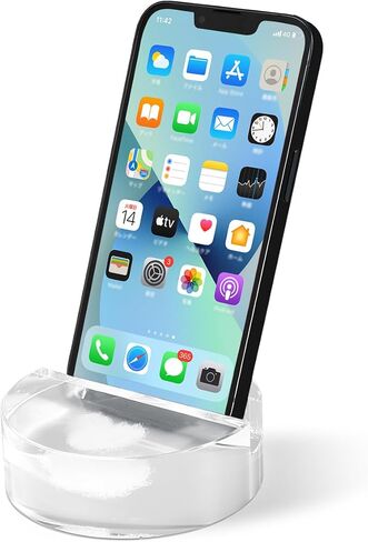 Mother's Day, Personalized Engraved 3D Crystal Phone Stands, it Make Ideal Gifts for Easter, Christmas, Birthdays, and Other Special Occasions to give to Family and Friends., transparent in Saudi Arabia