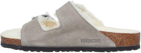 Birkenstock Arizona Shearling Stone Coin/Natural Suede/Shearling, 40 N EU in Saudi Arabia