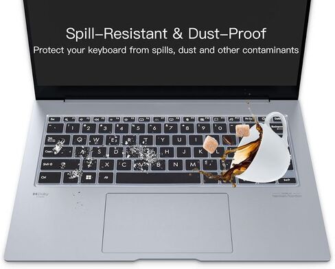 Keyboard Cover Skin for ASUS Zenbook 14 X OLED UX3404, Zenbook 14 Flip OLED UP3404, Zenbook Pro 14 OLED UX6404 Laptop, Asus Zenbook 14 OLED Laptop Keyboard Skin Protector, Mint in Saudi Arabia