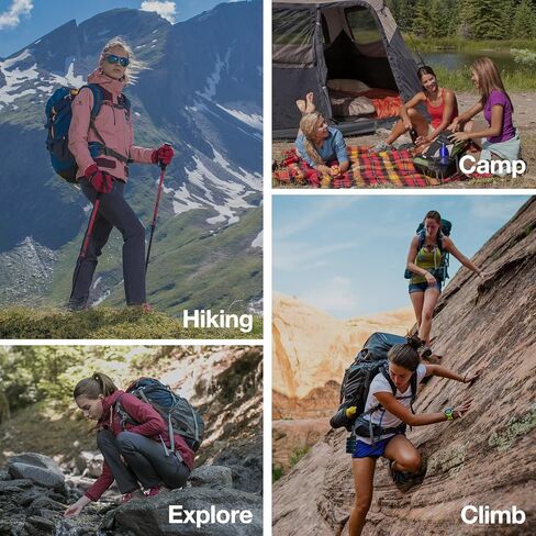 CAMEL CROWN Hiking Shoes for Women, Waterproof Lightweight Breathable Outdoor Trekking and Trail Shoes, Hiking Shoes in Saudi Arabia