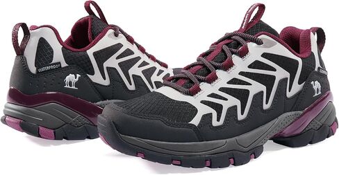 CAMEL CROWN Hiking Shoes for Women, Waterproof Lightweight Breathable Outdoor Trekking and Trail Shoes, Hiking Shoes in Saudi Arabia