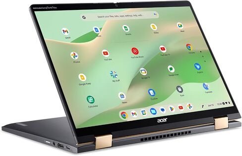 Acer Chromebook Spin 714 CP714-2WN-74R0 كمبيوتر محمول Intel Evo Intel Core i7-1355U 14 بوصة 2560x1600 IPS شاشة تعمل باللمس 8 جيجابايت LPDDR4X 256 جيجابايت SSD Wi-Fi 6E QHD MIPI Webcam لوحة مفاتيح بإضاءة خلفية نظام التشغيل Chrome in Saudi Arabia