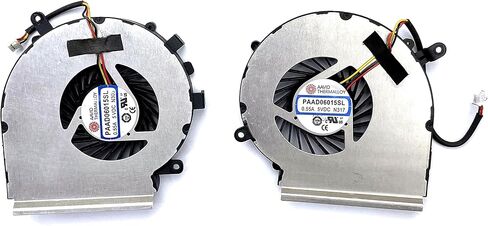 استبدال مروحة تبريد وحدة المعالجة المركزية CPU من BestParts لـ Msi Ge72 Ge62 Pe60 Pe70 Gl62 Gl72 MS-16J1 MS-16J5 MS-1791 MS-1795 إصدار 3 دبابيس PAAD06015SL N302 N303 N317 N318 (غير مناسب لـ GE62vr GE72vr) in Saudi Arabia