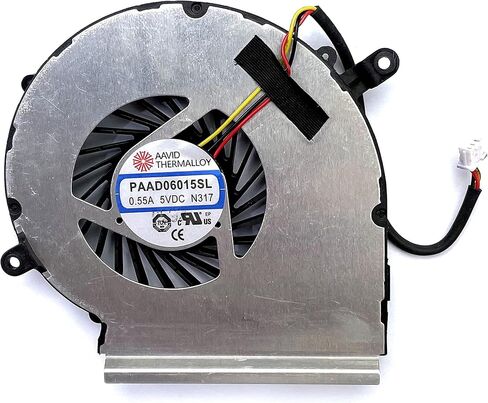 استبدال مروحة تبريد وحدة المعالجة المركزية CPU من BestParts لـ Msi Ge72 Ge62 Pe60 Pe70 Gl62 Gl72 MS-16J1 MS-16J5 MS-1791 MS-1795 إصدار 3 دبابيس PAAD06015SL N302 N303 N317 N318 (غير مناسب لـ GE62vr GE72vr) in Saudi Arabia