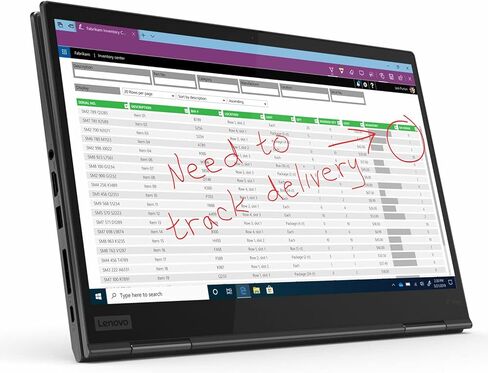 Lenovo ThinkPad X1 Yoga Gen 5 2-in-1 Laptop 2022, 14 inch FHD IPS 400nits HDR Touchscreen, 10th Intel Core i5-10210U, 16GB RAM, 1TB NVMe SSD, Fingerprint, Backlit Keyboard, WiFi 6,Win 10 Pro in Saudi Arabia