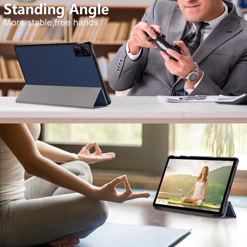 Gylint Case for Xiaomi Redmi Pad SE 11'' 2023, Folding Folio Ultra-Thin PU Leather Stand Case Cover for Xiaomi Redmi Pad SE Black in Kuwait