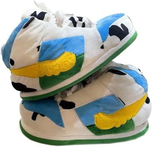 شبشب ROCKFOX Sneaker غير قابل للانزلاق في المنزل، شبشب قطيفة للجنسين، حذاء قطني للأرضيات الداخلية in Saudi Arabia