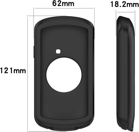 Screen Protector For Garmin Edge 1040 Bike GPS Computer Stopwatch and Silicone Case Cover Protective Cases, Tempered Glass Film Anti-Scratch High Definition Full Coverage in Kuwait