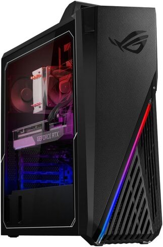 الكمبيوتر المكتبي للألعاب ASUS ROG Strix GA15DK (AMD Ryzen 7 5800X 8-Core، GeForce RTX 3070، ذاكرة الوصول العشوائي 16 جيجابايت، 1 تيرابايت SSD، WiFi، بلوتوث، Win 11 Home) مع حقيبة ظهر 1680D in Saudi Arabia