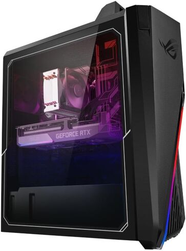الكمبيوتر المكتبي للألعاب ASUS ROG Strix GA15DK (AMD Ryzen 7 5800X 8-Core، GeForce RTX 3070، ذاكرة الوصول العشوائي 16 جيجابايت، 1 تيرابايت SSD، WiFi، بلوتوث، Win 11 Home) مع حقيبة ظهر 1680D in Saudi Arabia