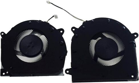 New Replacment Laptop CPU and GPU Cooling Fan for Lenovo Legion Y540-17IRH Y540-17 Y540-17IRH-PG0 81T3 81Q4 GTX1660Ti 1650 1060 Series DFS5M325063B11 FLGA FLGC DFS200105BB0T in Saudi Arabia