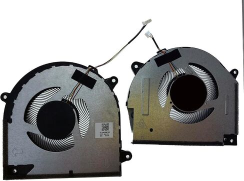 New Replacment Laptop CPU and GPU Cooling Fan for Lenovo Legion Y540-17IRH Y540-17 Y540-17IRH-PG0 81T3 81Q4 GTX1660Ti 1650 1060 Series DFS5M325063B11 FLGA FLGC DFS200105BB0T in Saudi Arabia