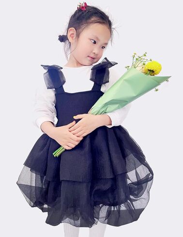 Baby Girls Layered Tutu Dress Toddler Spaghetti Cupcake Puffy Dresses Wedding Pageant Short Ball Gowns Casual Sundress in Saudi Arabia