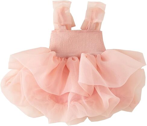 Baby Girls Layered Tutu Dress Toddler Spaghetti Cupcake Puffy Dresses Wedding Pageant Short Ball Gowns Casual Sundress in Saudi Arabia