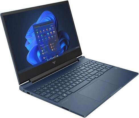 HP Victus Performance Blue Gaming Laptop 15.6" 144Hz IPS FHD (Intel i7-12650H, GeForce RTX 4050 6GB, 16GB RAM, 1TB PCIe SSD, Backlit KYB, B&O Speakers, WiFi 6, Win10Pro) w/DKZ USB Port Expander in Saudi Arabia