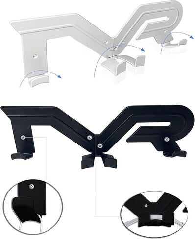 VR Headset Wall Mount Controller Bracket Home Storage Hanger for Meta Quest 3 2/Quest Pro/Pico 4 /Quest Rift VR Accessories (White) in Saudi Arabia