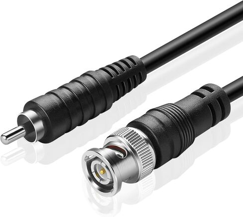 TNP BNC to RCA Adapter Cable (6FT) - BNC Male to RCA Male RG59U 75 ohm Coaxial Composite Video Connector Jack Converter Adapter Composite Video Cable in Saudi Arabia