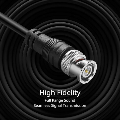 TNP BNC to RCA Adapter Cable (6FT) - BNC Male to RCA Male RG59U 75 ohm Coaxial Composite Video Connector Jack Converter Adapter Composite Video Cable in Saudi Arabia