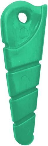 TalkTools Sensory Chew Necklace - Teething and Biting Chewelry for Kids & Adults with ADHD, Autism - Anxiety Relief Chewing Pendant - Safe and Durable Chew Necklace (Green, Turret Shell) in Saudi Arabia