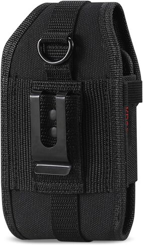 حافظة قماش بمشبك جانبي متوافقة مع Sonim XP3، Samsung Rugby 2/3 / 4 / Convoy 4، Kyocera Cadence/DuraXA/DuraXV/DuraXV Extreme، Alcatel GO FLIP 3، Alcatel SMARTFLIP in Saudi Arabia