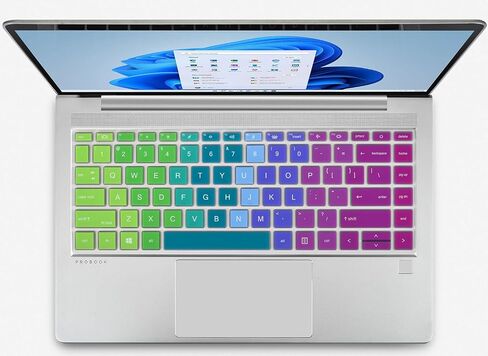 CaseBuy Keyboard Cover for HP Probook 440 445 G8 G9 G10 2023 2022 14 inch, HP Probook 640 G7 G8 14" Laptop Protector Skin(NOT Fit Probook 440 445 G5 G6 G7) -Black in Kuwait