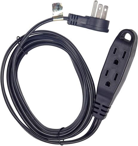 3 Way Power Splitter and 6' Extension Cord, 3 Pack – Angled Plug (1, 6 Foot) in Saudi Arabia
