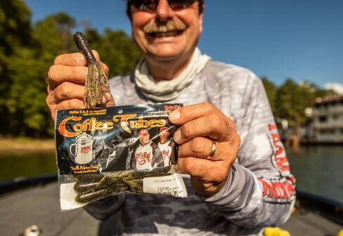 Strike King (CT3.5-725) Coffee Tube 3.5 Soft Bait Fishing Lure, 725 - Light Melon Purple, 3.5", Enhanced with Real Coffee Bean Granules and Coffee Bean Oil in Saudi Arabia