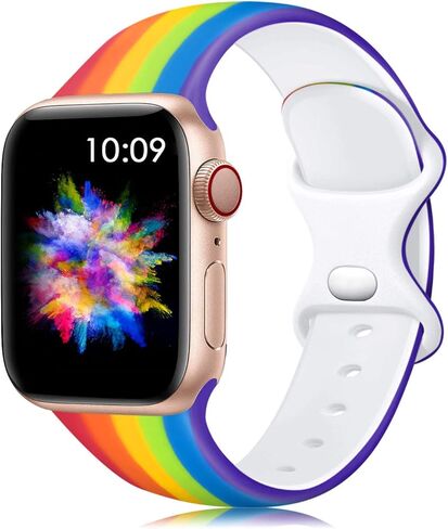 Lerobo Cheetah Band Compatible with Apple Watch 38mm 40mm 41mm 42mm in Kuwait