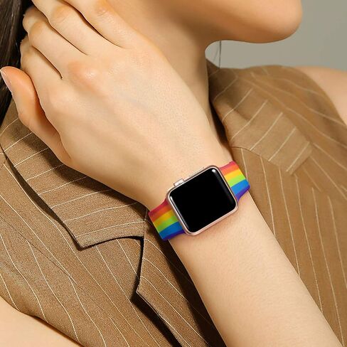 Lerobo Cheetah Band Compatible with Apple Watch 38mm 40mm 41mm 42mm in Kuwait
