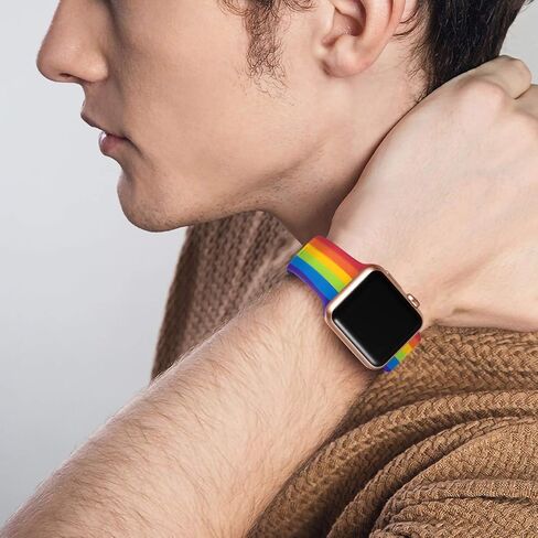 Lerobo Cheetah Band Compatible with Apple Watch 38mm 40mm 41mm 42mm in Kuwait