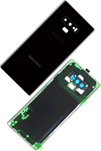 Compatible Back Glass Door Cover Housing Installed Camera Frame Lens Adhesive Replacement for Samsung Galaxy Note 9 - All Models N960 All Carriers + with Tools (Lavender Purple) in Saudi Arabia