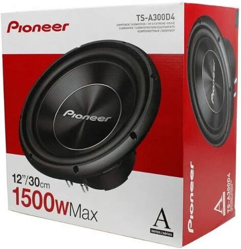 PIONEER 12" Dual 4 ohms Voice Coil Subwoofer in Saudi Arabia