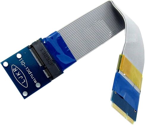chenyang Flexible Mini PCI Express PCI-e Mini Card Extender 52pin Male to Female Extension FFC Cable for SSD LAN Card in Saudi Arabia