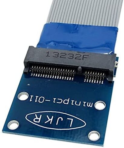 chenyang Flexible Mini PCI Express PCI-e Mini Card Extender 52pin Male to Female Extension FFC Cable for SSD LAN Card in Saudi Arabia