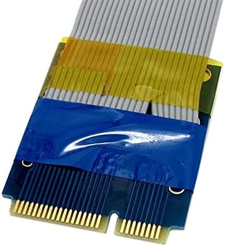 chenyang Flexible Mini PCI Express PCI-e Mini Card Extender 52pin Male to Female Extension FFC Cable for SSD LAN Card in Saudi Arabia