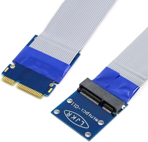 chenyang Flexible Mini PCI Express PCI-e Mini Card Extender 52pin Male to Female Extension FFC Cable for SSD LAN Card in Saudi Arabia