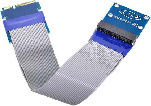 chenyang Flexible Mini PCI Express PCI-e Mini Card Extender 52pin Male to Female Extension FFC Cable for SSD LAN Card in Saudi Arabia