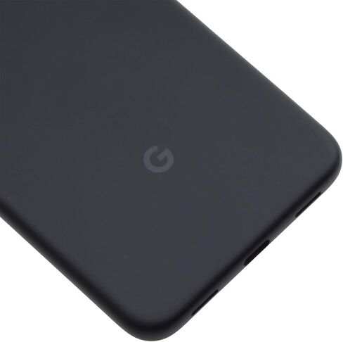 غطاء خلفي بلاستيكي أسود بديل لهاتف Google Pixel 4a G025J مع إطار الكاميرا الخلفية اللاصق مسبقًا وغطاء زجاجي in Saudi Arabia
